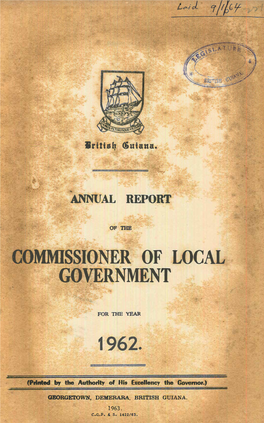 Commissioner of Local Go¥Ernment