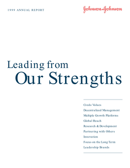 Leading from Our Strengths