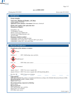 Safety Data Sheet Acc