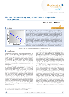 Rapid Decrease of Mgalo2.5 Component in Bridgmanite with Pressure