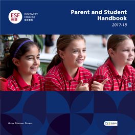 Parent and Student Handbook 2017-18