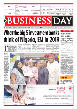 Inside Maternity in Lagos, Yester- CBN Inflation Attitudes Day
