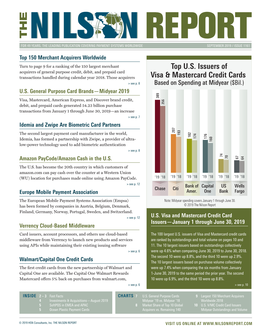 Top U.S. Issuers of Visa & Mastercard Credit Cards