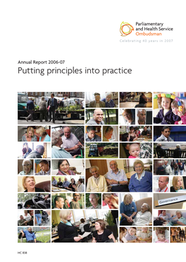 PHSO Annual Report 2006-07