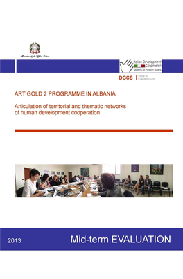 Art Gold 2 Programme in Albania