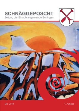 SCHNÄGGEPOSCHT Zeitung Der Einwohnergemeinde Boningen Arthur Moll (1929–2011)