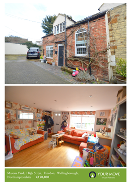 Masons Yard, High Street, Finedon, Wellingborough, Northamptonshire