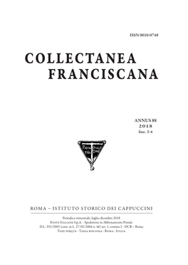 Collectanea Franciscana