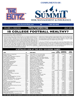 Is College Football Healthy?