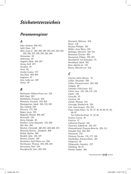 Stichwortverzeichnis Stichwortverzeichnis