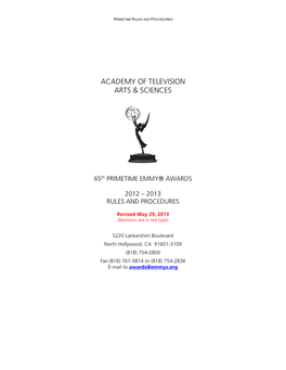 Academy of Television Arts & Sciences