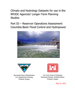 Columbia Basin Flood Control and Hydropower