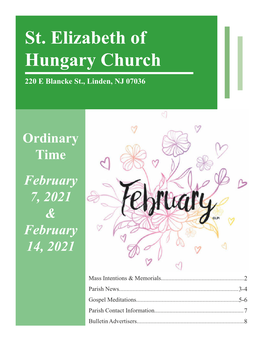 St. Elizabeth of Hungary Church 220 E Blancke St., Linden, NJ 07036