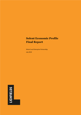 Solent Economic Profile Final Report