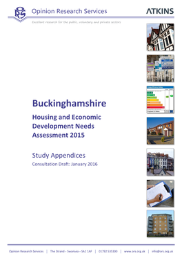 Buckinghamshire HEDNA Study Appendices January 2016