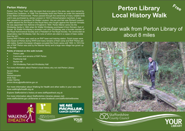 Perton Library Local History Walk
