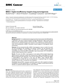 Viewed and Published Immediately Upon Acceptance Cited in Pubmed and Archived on Pubmed Central Yours — You Keep the Copyright