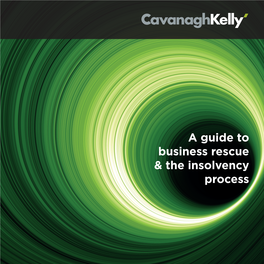 A Guide to Business Rescue & the Insolvency Process