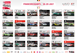 Francorchamps / 26-29 July
