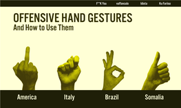 Handy Gestures from Around the World and How to Use Them