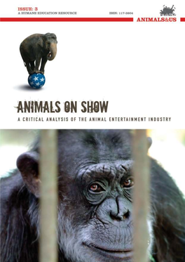 Animals฀on฀show Issue฀3:฀฀Animals฀on฀show Contents