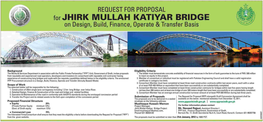 Jhirk Mulla Katiyar Bridge Project