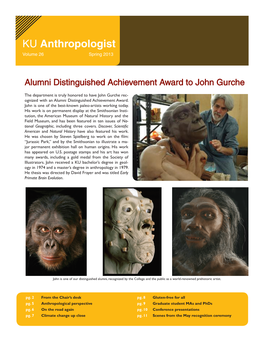 KU Anthropologist Volume 26 Spring 2013