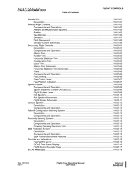 Challenger 300 Flight Crew Operating Manual