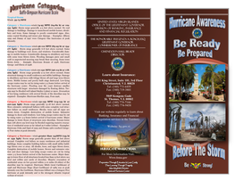 Hurricane Awareness Brochure