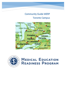 Community Guide MERP Toronto Campus