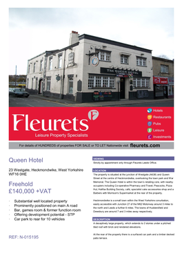 Queens Hotel, Heckmondwike N-015195