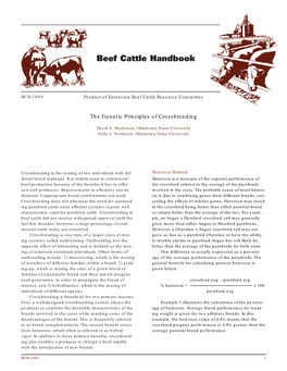 The Genetic Principles of Crossbreeding