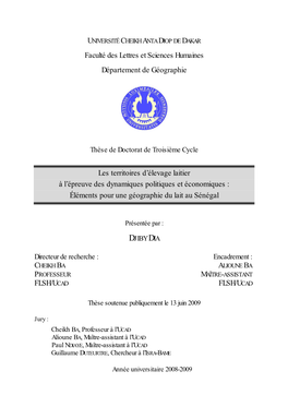 Les Territoires D'élevage Laitier À L'épreuve Des Dynamiques Politiques