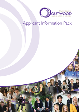 Applicant Information Pack Contents