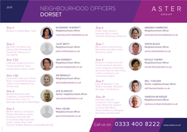 Neighbourhood Officers Dorset