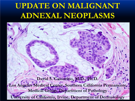 Clear Cell Hidradenoma/Hidradenocarcinoma