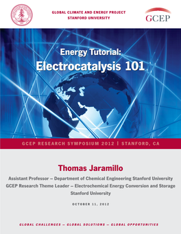 Electrocatalysis 101