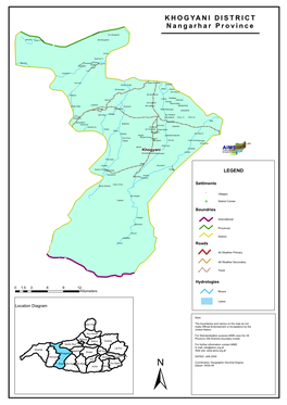 KHOGYANI DISTRICT Nangarhar Province