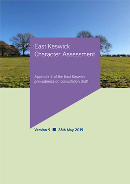 East Keswick Character Assessment