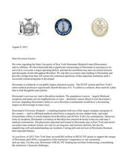 Downstate Markowitz Letter A1