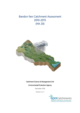 Bandon Ilen Catchment Assessment 2010-2015 (HA 20)