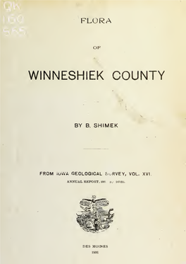 Flora of Winneshiek County