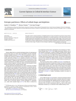 Entropic Patchiness: Effects of Colloid Shape and Depletion