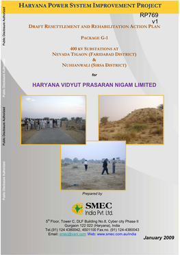 Haryana Power System Improvement Project