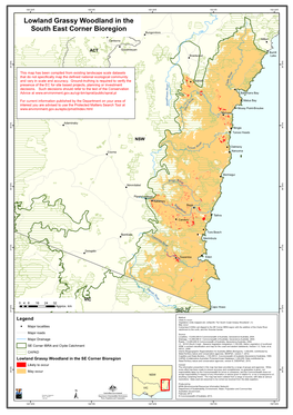 Map Has Been Compiled from Existing Landscape Scale Datasets E Iv That Do Not Specifically Map the Defined National Ecological Community R E