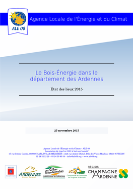 Le Bois-Énergie Dans Le Département Des Ardennes