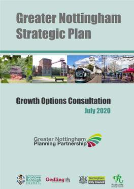 Greater Nottingham Strategic Plan Growth Options (July 2020)