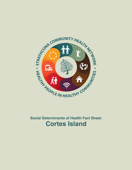 Cortes Island the Strathcona Community Health Network Is Pleased to Share These Community Health Profiles