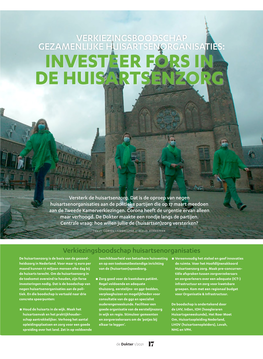 Investeer Fors in De Huisartsenzorg