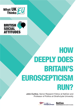 How Deeply Does Britain's Euroscepticism Run?